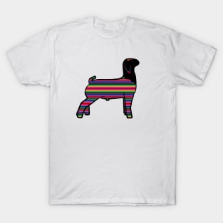 Serape Market Goat - NOT FOR RESALE WITHOUT PERMISSION T-Shirt